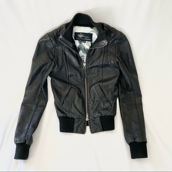 Mackage leather jacket exclusively for Aritzia - Picture 1 of 6